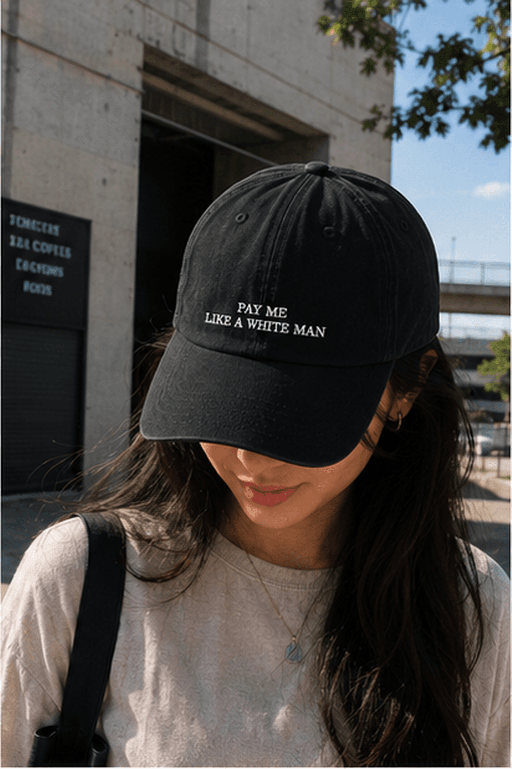 pay me like a white man, worn outside